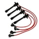 thumbnail image 4 of Juego de cables de bujía de 4 piezas 90919-22327 Kit de cables de encendido de silicona para Corolla 1993-1997 9485368 para Geoprizm, 1.8L, Soledad Cables de bujía, 4 of 9