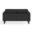 thumbnail image 2 of Safco® Mirella Lounge Settee, Black/Black, 2 of 3