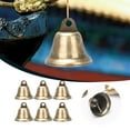 thumbnail image 2 of Bells Bell Jingle Crafts Brass Vintage Antique Gold Hanging Metal Bronze Doorbell Cow Mini Bulk Craft Party Decorations for Girls Party Flags for Adults Party Dresses for Girls Event Table Runner, 2 of 9