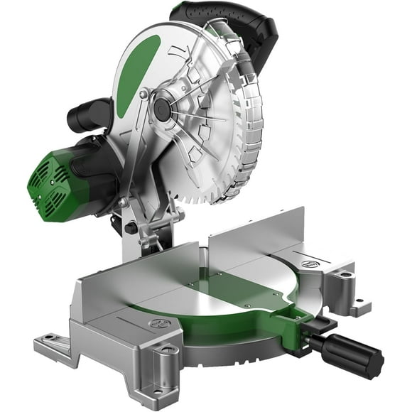LAICAIW Compound Miter Saw Miter Saw Cuts Miter Saw for Woodworking Miter Saw with 1 Blade Pull Rod Miter Saw Pull Rod Miter Saw, 10'' Compound Miter Saw with 1, 6000 RPM, Cut (0°-45°), Cutting