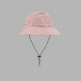 thumbnail image 2 of Fgnfyis Lightweight Packable Outdoor Bucket Hat For Sun During Hiking Camping Beach Travel Adventures Pink One Size, 2 of 6