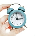 thumbnail image 4 of Dosaele Alarm Clock Charming Retro Mini Alarm Clocks for Bedrooms Classic Loud Bell Table Clock for Deep Sleep and Tranquil Mornings, 4 of 4