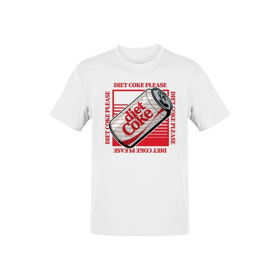 Officially Licensed Diet Coke Please Men's T-shirt