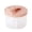 Pink, variant on Food Storage Product Title Portable Milk Powder Formula Container with Four-Compartment Rotating Dispenser for Travel and Formula Storage, 3.7×2.36 inch, Sky Blue