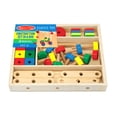 thumbnail image 1 of Construction Set - In A Box - 48 Pieces - Building - Melissa & Doug, 1 of 4