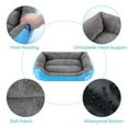 thumbnail image 2 of ZBH 4 in 1 Dog Beds, Washable Pet Mattress Comfortable and Warming Rectangle Bed for Medium and Large Dogs, Cat Pets, 2 of 9