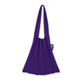thumbnail image 1 of Bolsos plisados de punto de lana para niñas, bolsos de compras con cordón de retazos, bolso de hombro de tejido informal, Bolso pequeño elegante japonés coreano xuanjing  unisex, 1 of 2