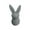 Gray, variant on Easter Decor 5.39" Easter Bunny Decorations Easter Bunny Cute Easter Bunny Statue Standing Easter Bunny Spring Table Decorations Interior Decoration Bunny Decor Easter Home And Party Decorations