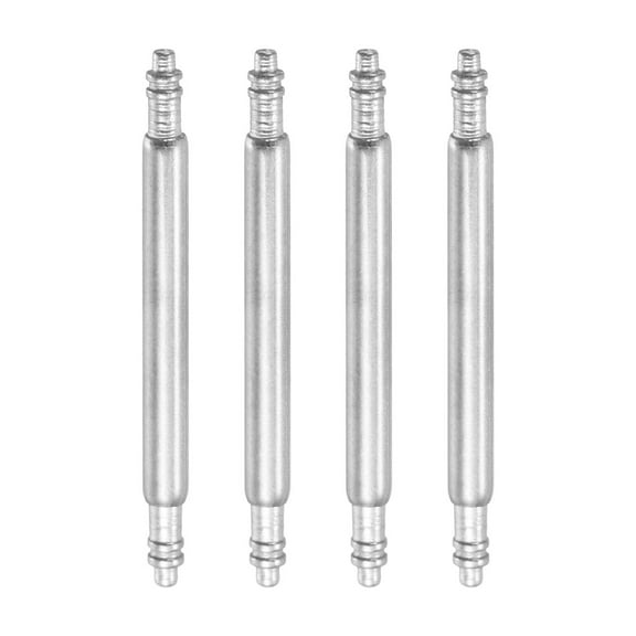 4pcs 20mm Watch Spring Bar 1.8mm Thickness Band Pins Double Fringe Stainless Steel Replacement Pin for Watch Band Link