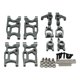 thumbnail image 2 of Asiento De Rueda Trasera Para Wltoys 144001 144002 1:14 Car Red Hugo Piezas de coches de control remoto, 2 of 10