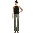 thumbnail image 4 of No Boundaries Juniors Print Flare Pants, 32" Inseam, Sizes XS-XXXL, 4 of 5