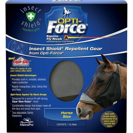 Foal Fly Mask - Manna Pro Opti Force Fly Mask, Standard