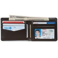 thumbnail image 6 of Alpine Swiss Wallet for Men Nolan Commuter Bifold Dual ID Windows for License Work Badge RFID Protection Divided Bill Section Gift Boxed, 6 of 7
