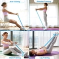 thumbnail image 5 of Multifunction Pedal Resistance Trainer with Handles 6-Tube Fitness Bands for Abdomen Waist Arm Leg Strength Training and Full Body Workout, 5 of 8