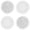 White-Grey, variant on Detetap S8201 Pads Replacement Steam Mop Pads for Shark S8201 S7001 S8001 S7201 S7000AMZ S7000 S7005 S7020 S7001C Series Steam & Scrub All-in-One Scrubbing Mop, 4 Pack