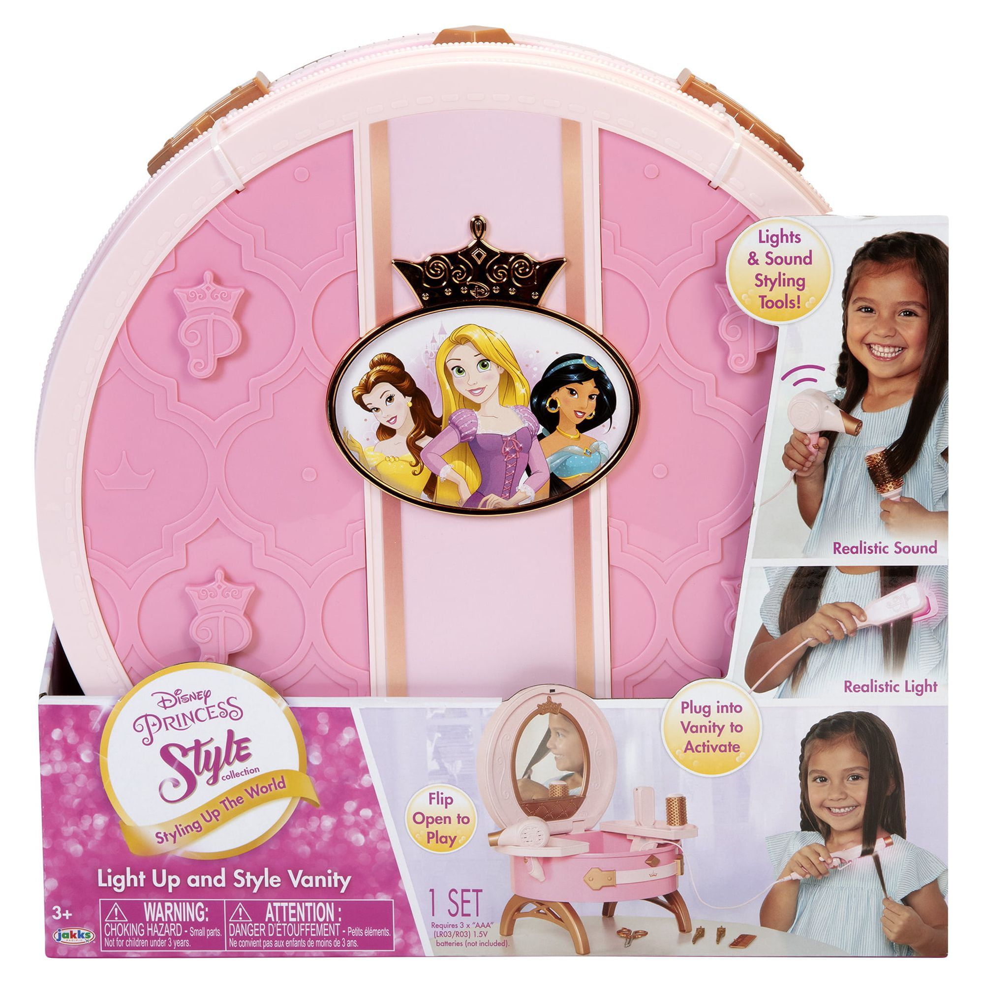 Disney princess style collection travel vanity best sale playset