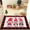 thumbnail image 4 of Xihbxyly Oferta de Hoy Alfombras de Cocina Navideñas, Tapete de Cocina con Gnomo Navideño, Tapetes de Cocina Antideslizantes para El Piso, Decoraciones Navideñas de Invierno, 4 of 7