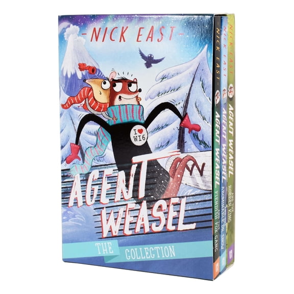 Agent Weasel Series 3 Books Collection Set By Nick East â€“ Ages 7-9 - Paperback
