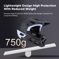 thumbnail image 4 of Full Face Mountain Bike Helmet Full Mountain Bike Full Face Helmet Off Road Cycling Helmet Lightweight High Protection with Adjustable Visor Removable Liner for Downhill Trail Riding, 4 of 7