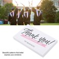 thumbnail image 3 of 150Pcs Thank You Card With Clear Letters, Pretty Designs, 9 X 5.4cm, Premium Coated Paper, Applicable For Wedding, Graduation, Thanksgiving, 3 of 8