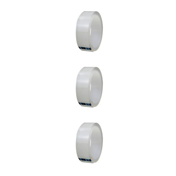 Sonducket Tape de 1 m, almohadillas de gel de doble cara reutilizables sin rastro, adhesivo lavable, tiras adhesivas transparentes extraíbles Type1 NO1 Sonducket CBP099028