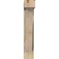 thumbnail image 2 of Ekena Millwork 6"W x 22"D x 34"H Traditional Block Rough Sawn Bracket w/ Offset Brace, Douglas Fir, 2 of 25