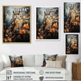 thumbnail image 4 of Designart "Overture of the Brown Owl III" Animals Floater Framed Canvas Print, 4 of 7