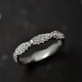thumbnail image 4 of K-KED Women Luxury Cubic Zirconia Rings for Wedding 925 Silver Delicate Jewelry Size 6-10-10-Silver, 4 of 6
