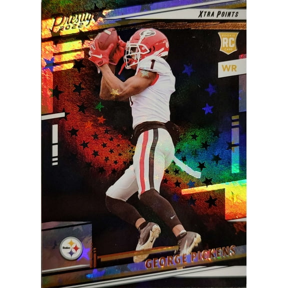 NFL 2022 Panini Prestige George Pickens Astral Trading Card #323