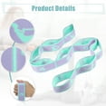 thumbnail image 6 of Unique Bargains Yoga Stretching Band Yoga Stretch Strap with 9 Loops Elastic Exercise Band Expandable Strap Purple, 6 of 7