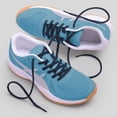 thumbnail image 2 of Cordones para zapatos Miscly Ovalados Athletic, azul marino, 137 cm (54 pulgadas), 2 of 6