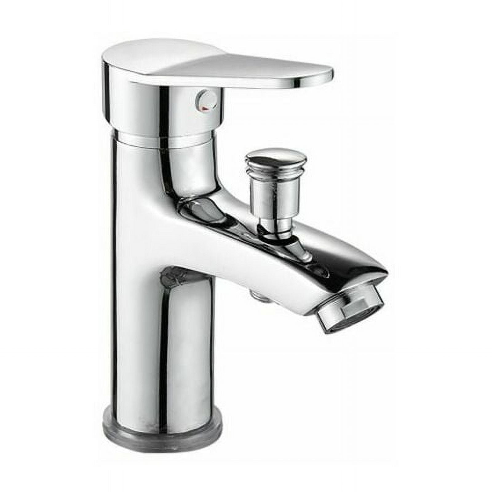 Mitigeur de Douche Robinet de Douche Trou Unique Usage Chaud et Froid Robinet en Alliage