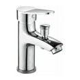 thumbnail image 1 of Mitigeur de Douche Robinet de Douche Trou Unique Usage Chaud et Froid Robinet en Alliage, 1 of 4