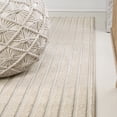 thumbnail image 2 of JONATHAN Y SCANDINAVIAN 2 x 8 Runner Rug, Sofia Arch Stripe Two-Tone - Beige/Cream, SCN109B-28, 2 of 8