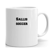 Sallis Soccer Ceramic Dishwasher And Microwave Safe Mug By Undefined Gifts