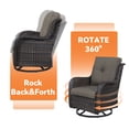 thumbnail image 6 of POCASSY 7 - Person Outdoor Rattan Seating Group with Cushions, 6 of 8