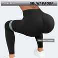 thumbnail image 5 of Scrunch Butt Lifting Leggings for Women Impact Gym Seamless Workout Leggings Mid Low Waist Tummy Control Booty Lifting Yoga Pants, 5 of 7
