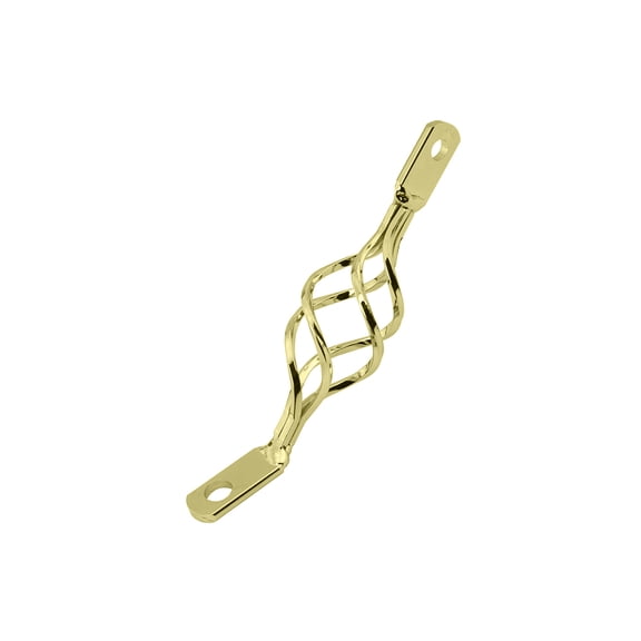 Alta Bicycle Twisted Light Brackets, Multiple Styles & Colors (Cage Twisted Gold)
