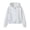 Light Gray Sweatshirts 1PC, variant on MEZZALL Sweatshirts For Women Solid Color Long Sleeve Hoodies Short Zipper Cardigan Jacket Casual Basic Daily Outdoor Leisure Travel Tops