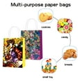 thumbnail image 4 of 16 Pcs For JoJo's Bizarre Adventure Theme Party Favor Bags – 2 Styles Candy Gift Bags with Handles for Birthday Party Decorations and Celebrations, 4 of 5