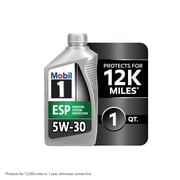 (3 pack) Mobil 1 ESP Full Synthetic Motor Oil 5W-30, 1 Quart