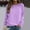 Light Pink, variant on SIYUDAN Women Sweatshirts Womens Long Sleeve Sweatshirt Womens Pullovers Green Pullover Adult Sweatshirts Winter Clothes for Women Preppy Clothes