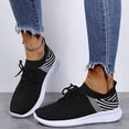 thumbnail image 5 of JikouIivo Women's Fashion Casual Mesh Breathable Lace Up Sneakers Loafers Shoes Women's Shoes Clearance, 5 of 8
