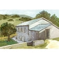 thumbnail image 2 of Errico and Slyp 18x13 White Modern Wood Framed Museum Art Print Titled - Country Home I, 2 of 4