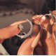 thumbnail image 2 of Anillo abierto plateado con forma de luna y estrella de moda, anillo de circonio cúbico, 2 of 5