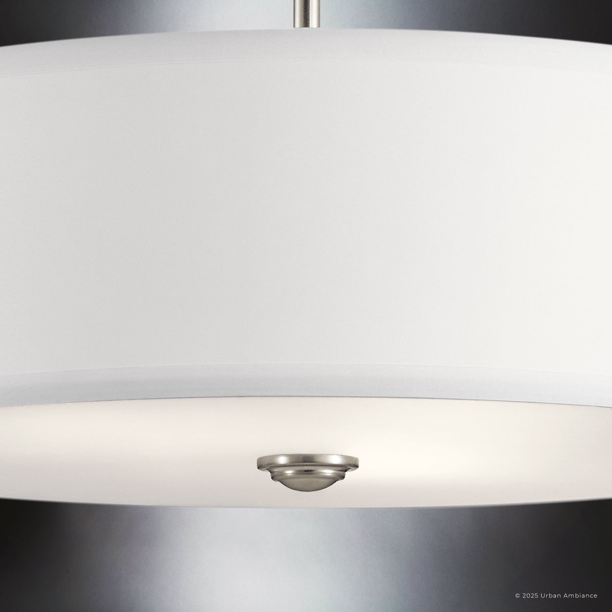 Luxury New Traditional Ceiling Light, Brushed Nickel, UKC20172