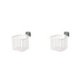 thumbnail image 4 of Portarrollos de papel higiénico Billuyoard 2piezas Blanco Gris, 4 of 6