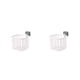 thumbnail image 4 of Portarrollos de papel de plástico para pared de baño Inteprter estante autoadhesivo cesta de almacenamiento, 4 of 6
