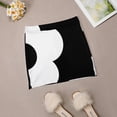 thumbnail image 5 of Bold Retro Contrast Flower Graphic Women's skirt With Hide Pocket Tennis Skirt Golf Skirts Badminton Skirts Running skirts Mary, 5 of 6