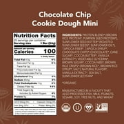 ALOHA, Plant Based Protein Mini Bars, Chocolate Chip Cookie Dough (Pack of 20)